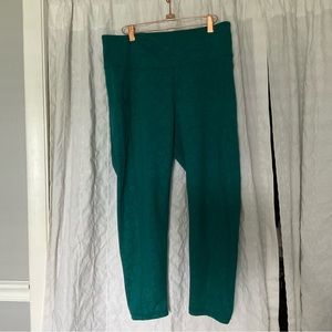 Lilly Pulitzer Green Leopard Leggings